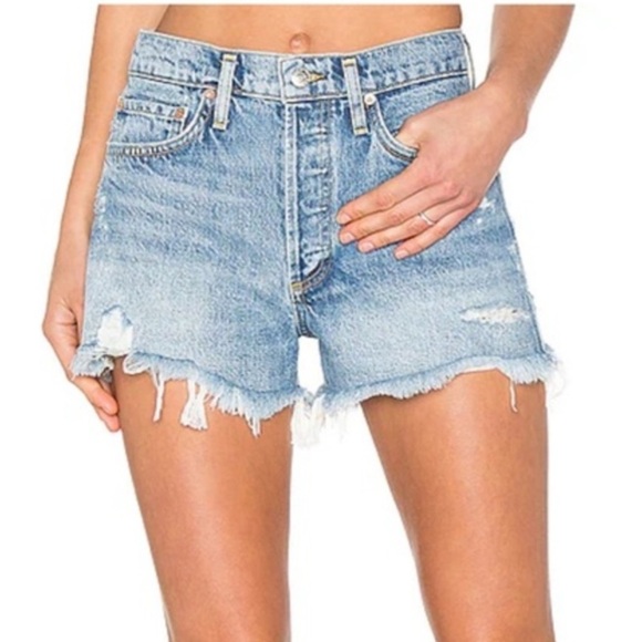 AGOLDE Cut Off Shorts Size 26 Style # A026-811 - Picture 1 of 9